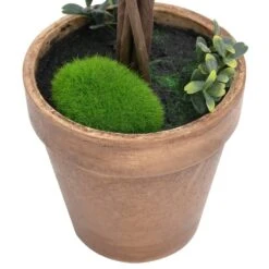 VIDAXL Plantes De Buis Artificiel 2 Pcs Avec Pots Boule Vert 56 Cm 11 VIDAXL Plantes De Buis Artificiel 2 Pcs Avec Pots Boule Vert 56 Cm -Promos Botanisia Magasin 1b412dcf1db08d79