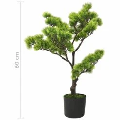 VIDAXL Bonsaï De Pin Artificiel Avec Pot 60 Cm Vert -Promos Botanisia Magasin 3cd8149ccf427cd7