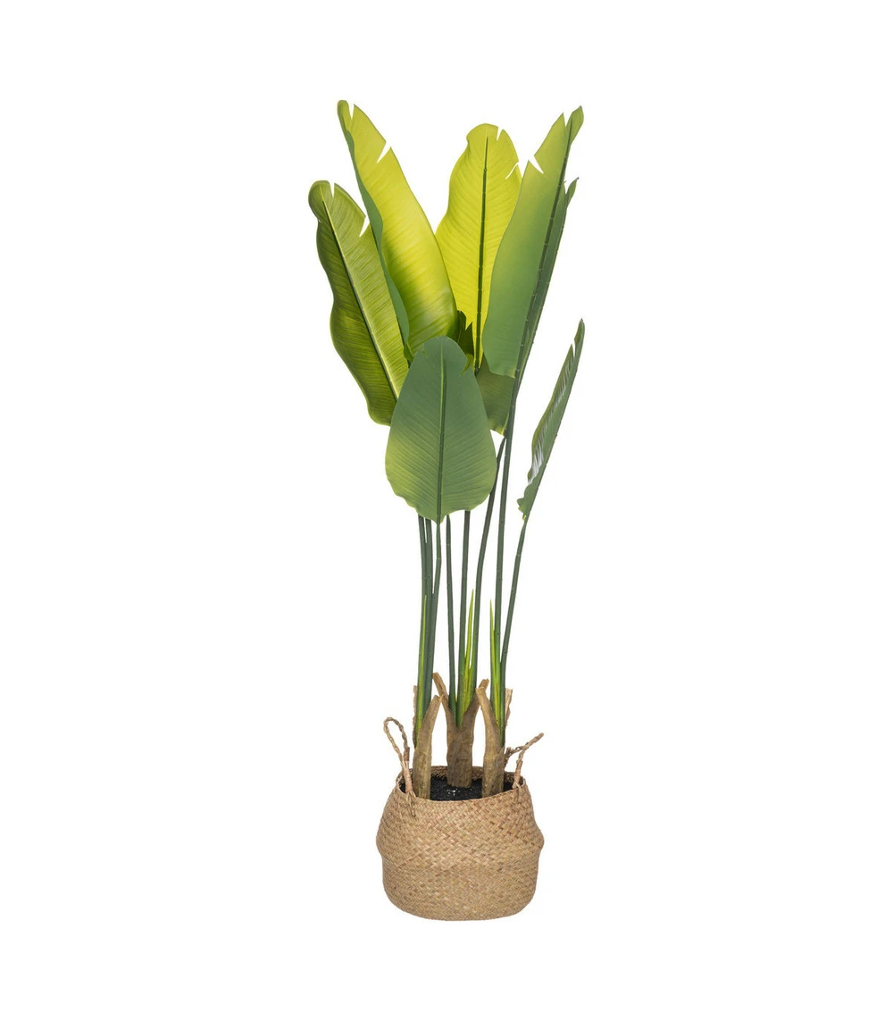 ATMOSPHERA Plante Artificielle Strelitzia En Pot H 120 Cm 3 ATMOSPHERA Plante Artificielle Strelitzia En Pot H 120 Cm