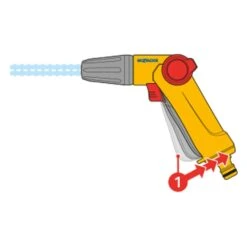 Hozelock Pistolet Pulvérisateur Avec Ensemble De Démarrage Jet Spray -Promos Botanisia Magasin 64302957937df0.78888424