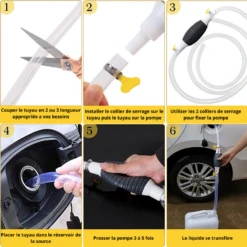 Pompe à Siphon - Pompe Manuelle Pour L'essence, L'huile, L'eau -Promos Botanisia Magasin 644be766a41f69.87600895