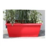 Riviera Jardiniere Evolution - 80 X 40 X H 32 Cm - 64 L - Rouge -Promos Botanisia Magasin 645cf58668d854.79153172