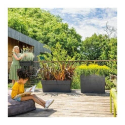 Muret Haut Like R - Hauteur 78 Cm - Anthracite - 11 Muret Haut Like R - Hauteur 78 Cm - Anthracite - -Promos Botanisia Magasin 64651e8c74a621.47435198