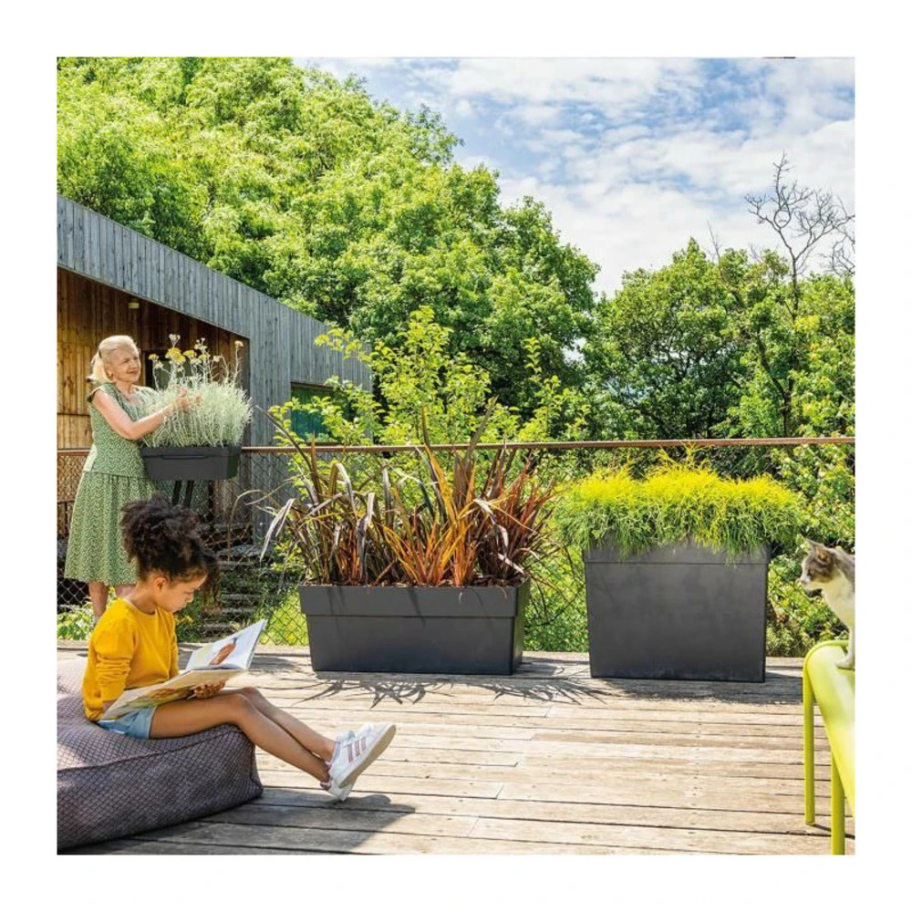 Muret Haut Like R - Hauteur 78 Cm - Anthracite - 7 Muret Haut Like R - Hauteur 78 Cm - Anthracite - – Image 5