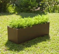 Jardinière Jara 100x40x36cm - Bronze -Promos Botanisia Magasin 6470a379de76d2.63308565