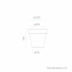 Pot De Fleurs Magnolia 120 ø120x114cm - Bronze 8 Pot De Fleurs Magnolia 120 ø120x114cm - Bronze -Promos Botanisia Magasin 6470a38895b310.35812749