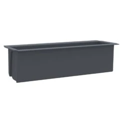 VIDAXL Boîtes à Fleurs Pour Palettes Euro 12 Pcs Gris 36x13,5x9,5cm Pp -Promos Botanisia Magasin 6479895a700d17.70465996