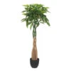 ATMOSPHERA Plante Artificielle Arbre Pachira En Pot H 110 Cm -Promos Botanisia Magasin 64821b7870b882.69135120