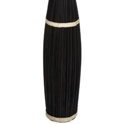 ATMOSPHERA Fagot De Fleurs Et Tiges Séchées Blanc Et Noir D. 40 X H. 150 Cm -Promos Botanisia Magasin 648229d61a4317.28855652