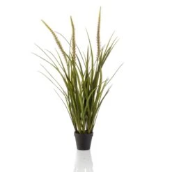 Emerald Herbe De Sétaire Artificielle 90 Cm En Pot