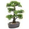 Emerald Mini Bonsaï Ficus Artificiel Sur Plaque Marronne 43 Cm -Promos Botanisia Magasin 7dcd744dbc9d6c3e