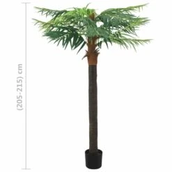 VIDAXL Palmier Phoenix Artificiel Avec Pot 215 Cm Vert -Promos Botanisia Magasin 8605bcd7403a12e9