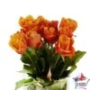 Botte 10 Roses ''Fleurs De France'' H.50cm Coloris Variables -Promos Botanisia Magasin 907464 002
