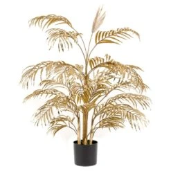 Emerald Palmier Areca Artificiel 105 Cm Doré -Promos Botanisia Magasin 99a9ba9842e6e011