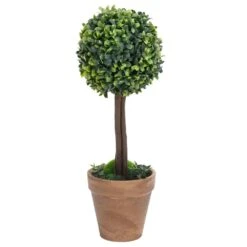 VIDAXL Plantes De Buis Artificiel 2 Pcs Avec Pots Boule Vert 56 Cm 10 VIDAXL Plantes De Buis Artificiel 2 Pcs Avec Pots Boule Vert 56 Cm -Promos Botanisia Magasin b67dd0be05d228be
