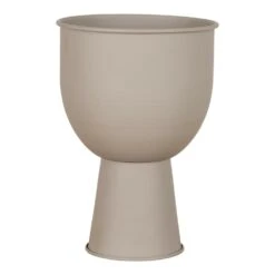 Amalfi Flowerpot Pot De Fleurs En Gris Beige -Promos Botanisia Magasin b72c393f1d921239