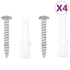 VIDAXL Supports De Panier Suspendu Avec Jardinières 4 Pcs Noir Acier -Promos Botanisia Magasin bd2fce6cb2a55e0a